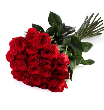 Смешанный букет Букет из 25 красных роз 